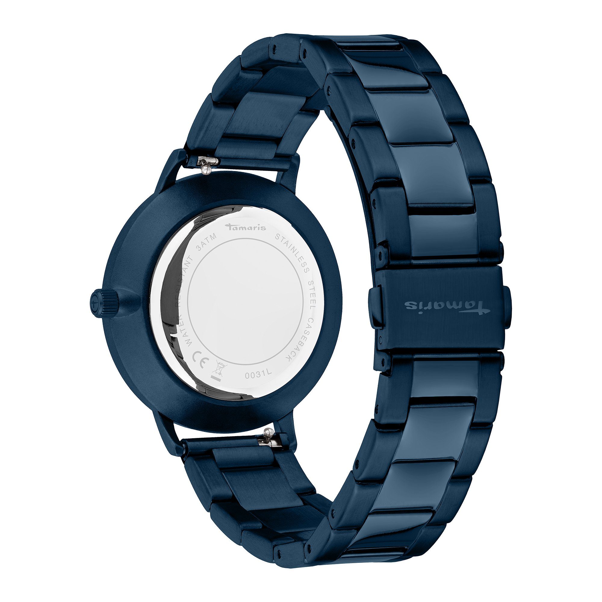 Tamaris Quarzuhr Armbanduhr blau