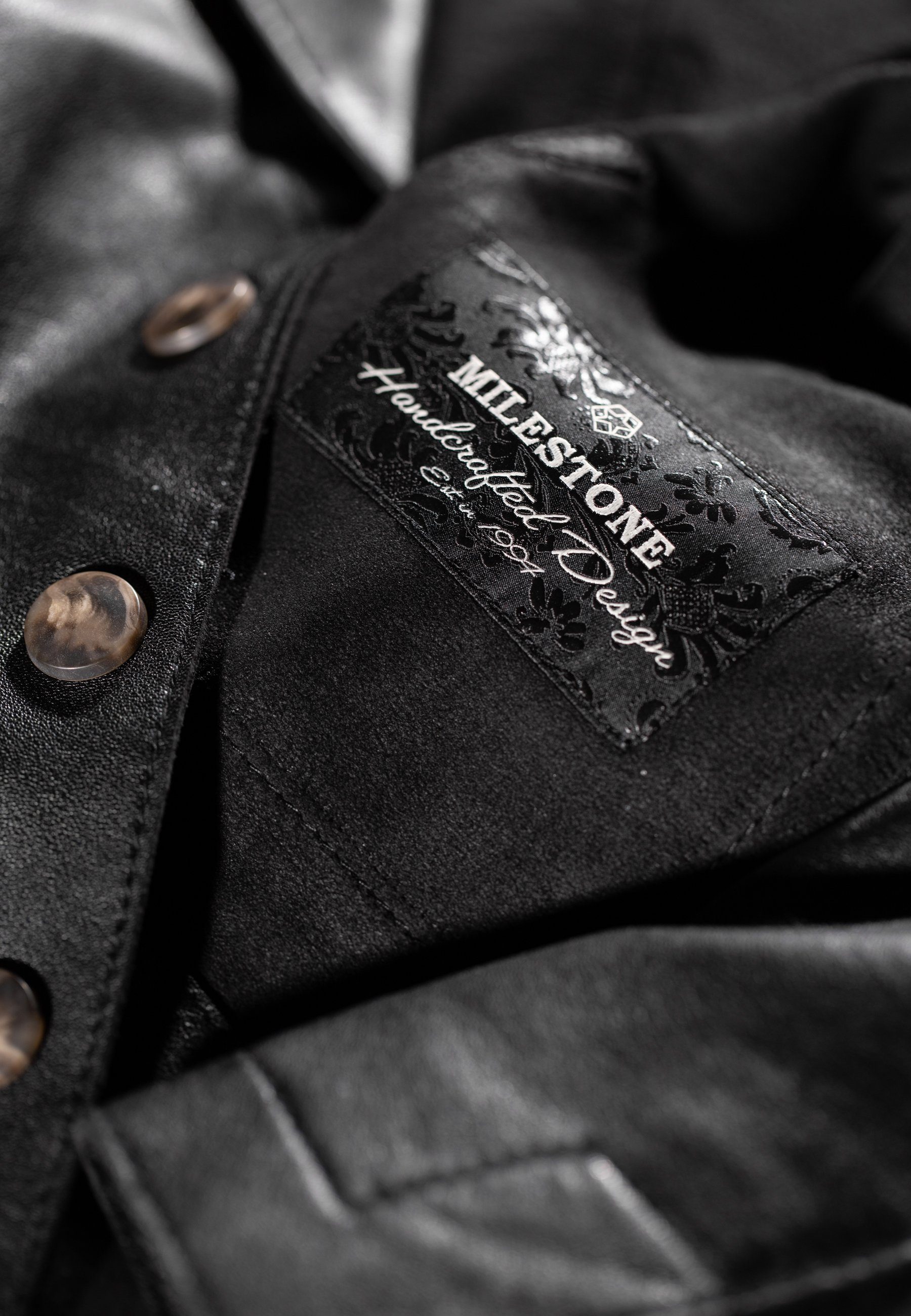 Milestone Lederjacke MS-Olivia