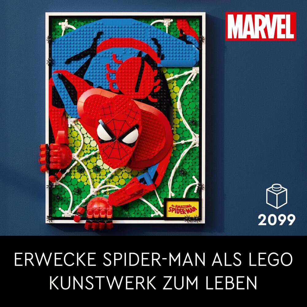 LEGO® ART 31209 The Amazing Spider-Man 31209 Spielbausteine, (2099 St)