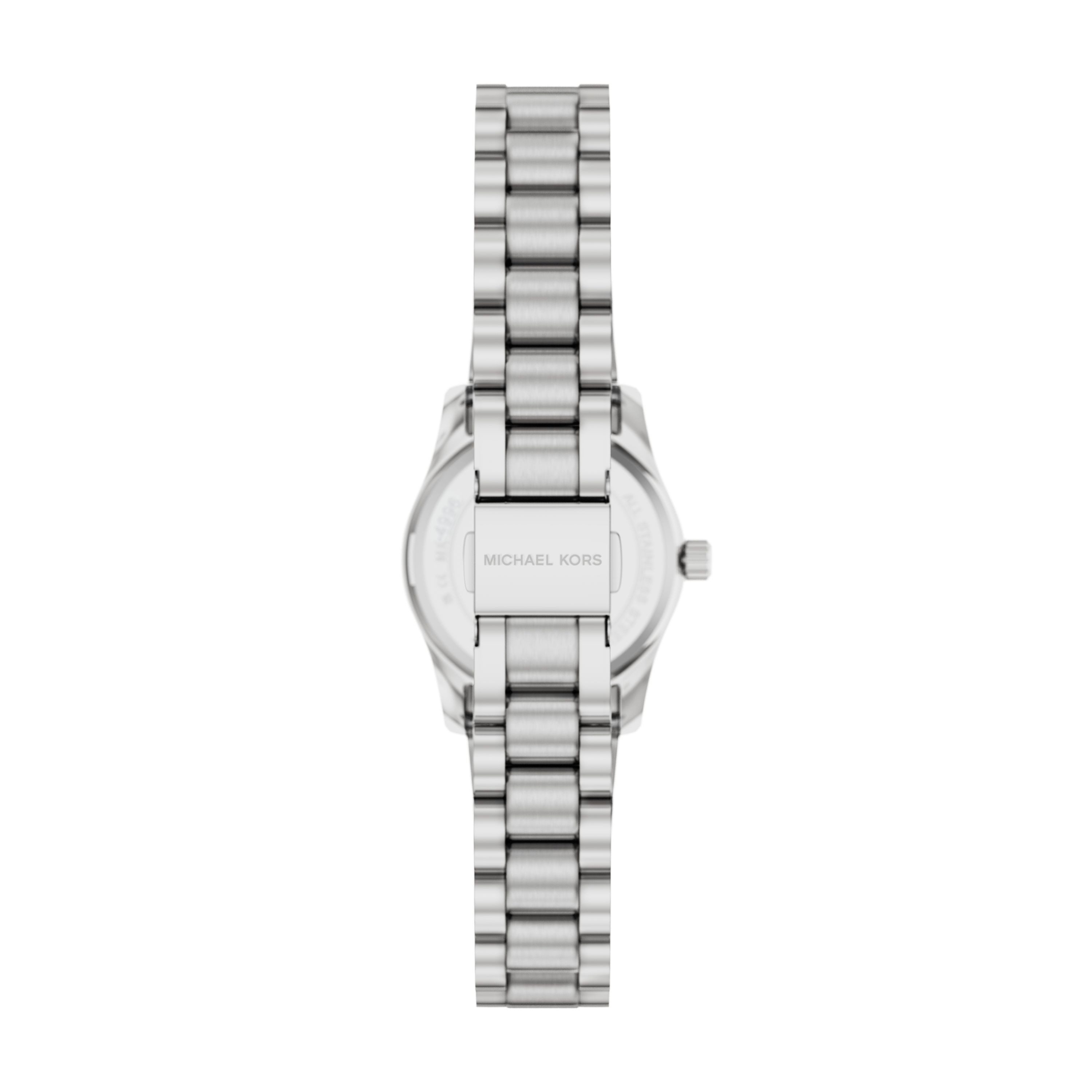 MICHAEL KORS Quarzuhr LEXINGTON MK4996, Armbanduhr, Damenuhr, Edelstahlarmband, analog, Glassteine