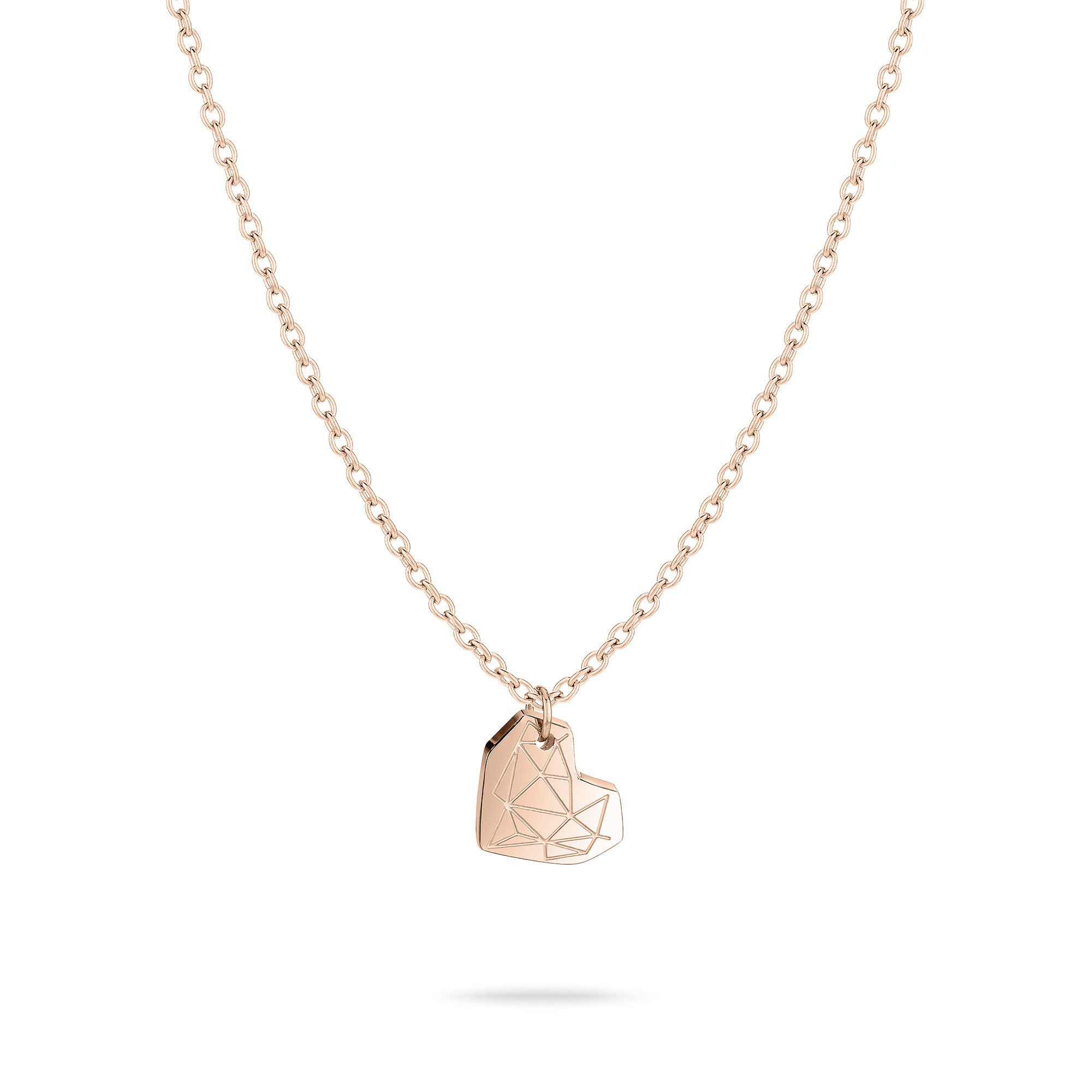 Kette mit Anhänger Broken Heart Edelstahl