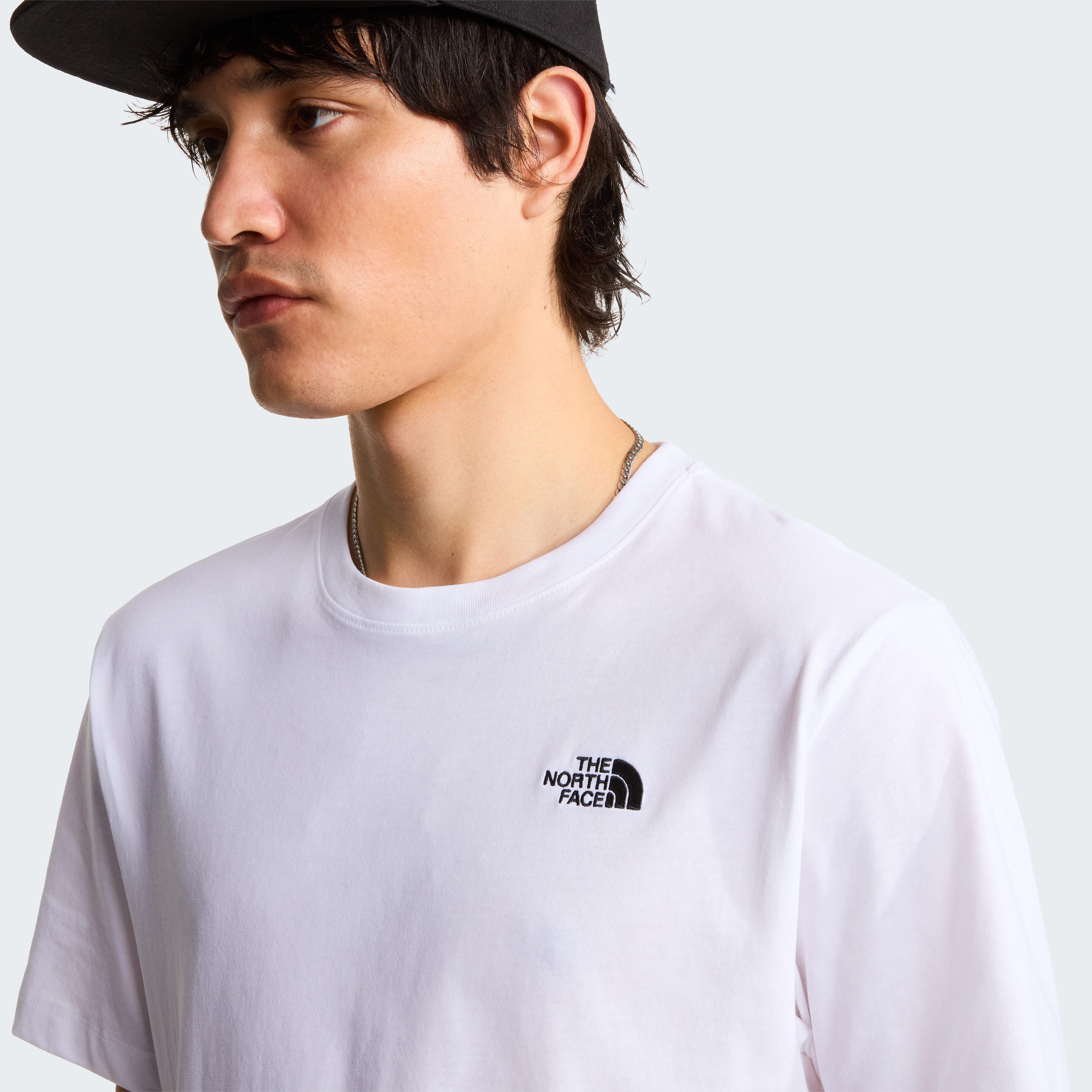 The North Face T-Shirt M EVOLUTION SIMPLE DOME REGULAR SHORT SL normale Passform, Kurzarm, für den Alltag, aus Baumwolle