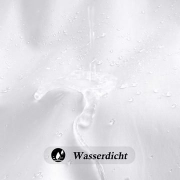 GelldG Duschvorhang Anti-Schimmel trocknet Schnell, Waschbar hochwertig Stoff Duschvorhang