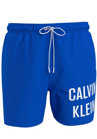 Calvin Klein Swimwear Badeshorts su iš šono Logodruck