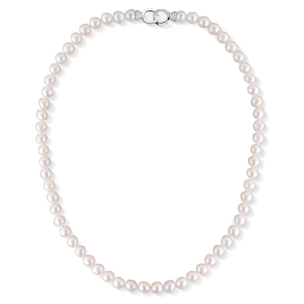 JVD Kette mit Einhänger Necklace with freshwater pearls SVLN0010SD2P1 - Length: 45 cm