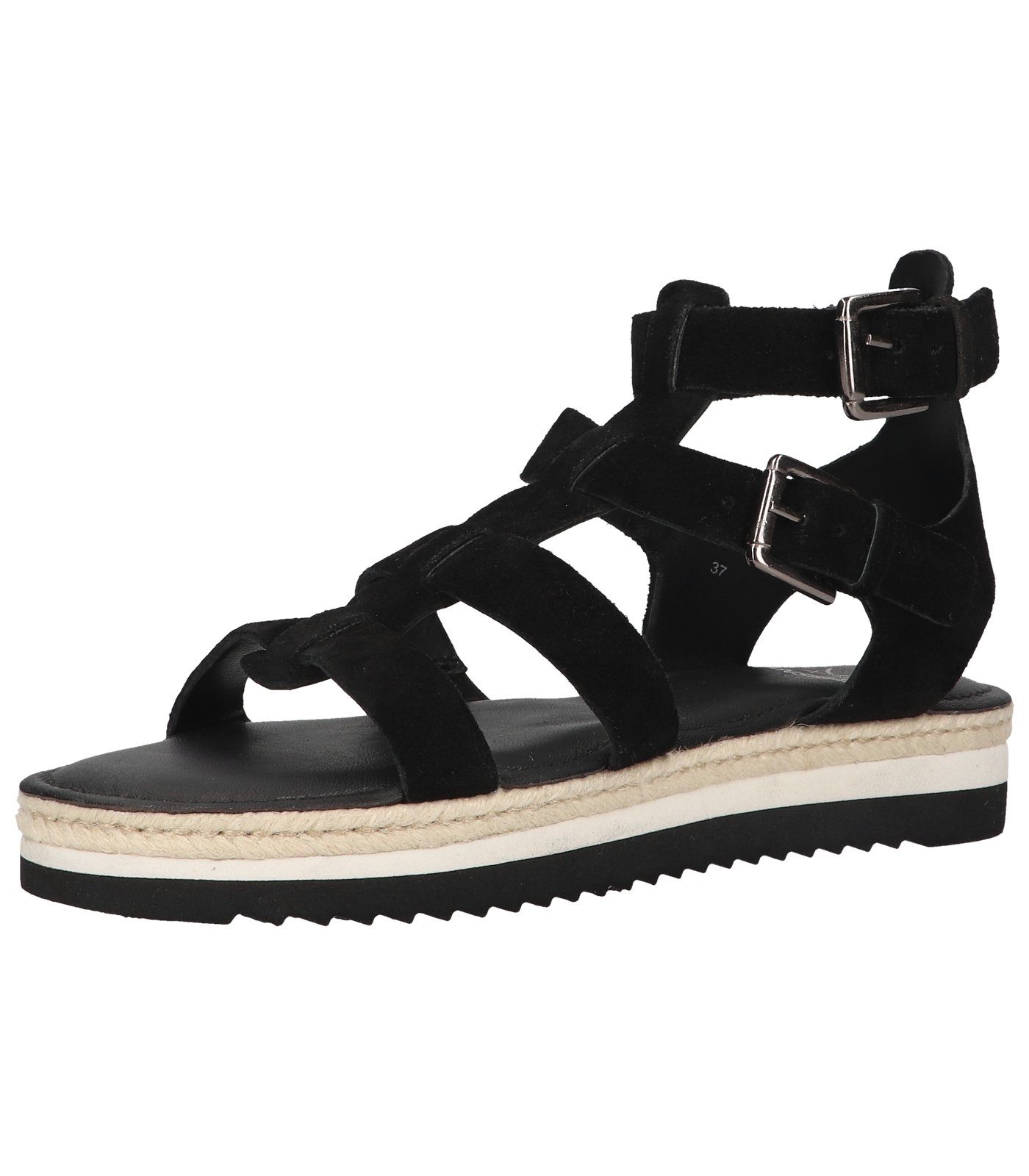 Sansibar Sandalen Leder Riemchensandalette