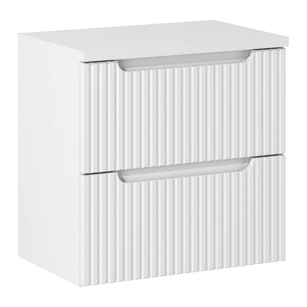 Lomadox Waschbeckenschrank NEWPORT-56-WHITE Waschtischunterschrank, 60cm br günstig online kaufen