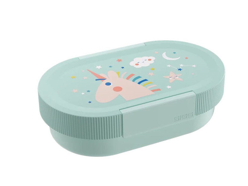 Sigg Lunchbox SIGG Brotdose Lumo + Trinkflasche Viva One - Schule & Kindergarten, (Auslaufsichere Trinkflasche und robuste Lunchbox – langlebig), ideal für Pausenbrot, Obst und Snacks in Schule