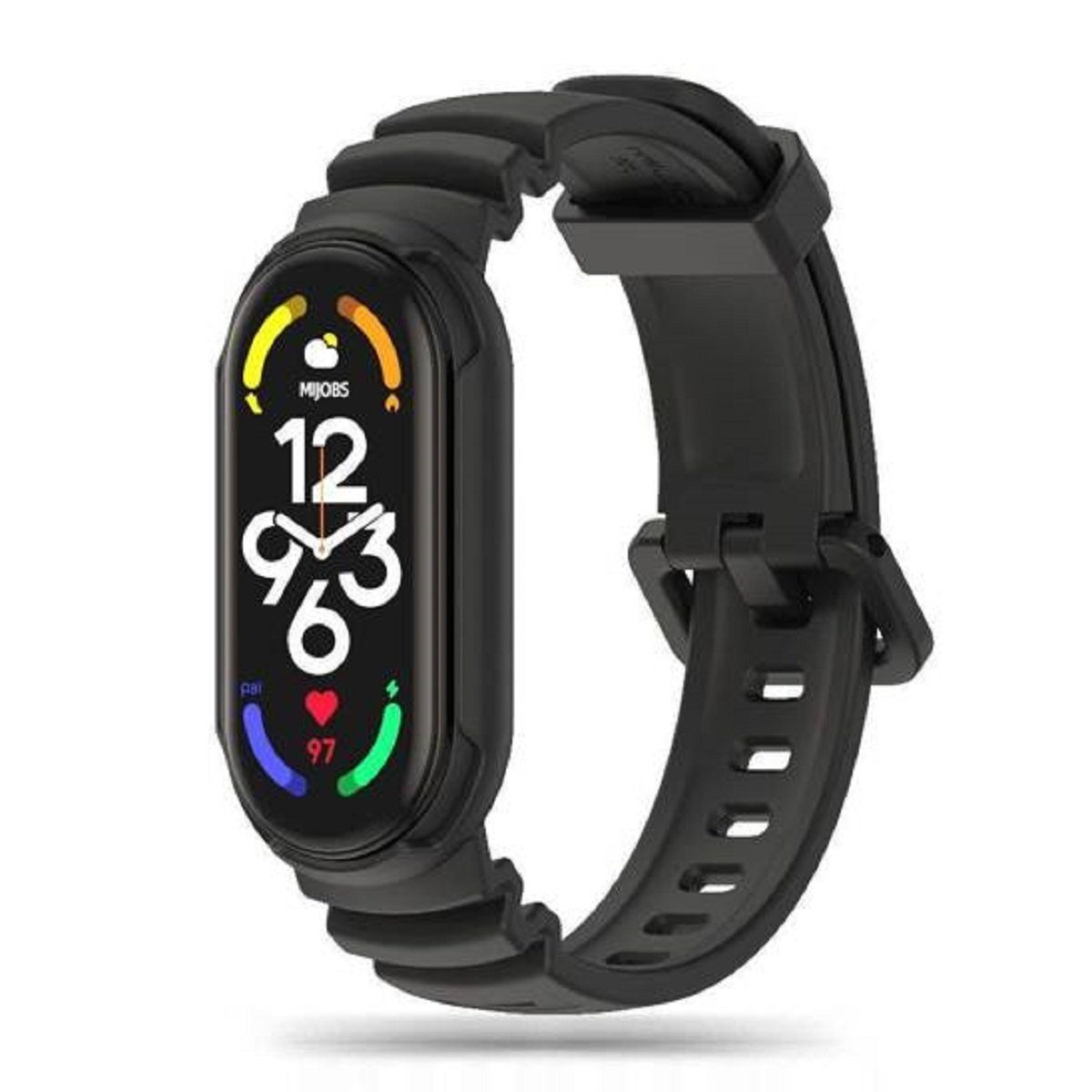 Tech-Protect Smartwatch-Armband Armband für XIAOMI MI SMART BAND 5 / 6 / 6 NFC Schwarz