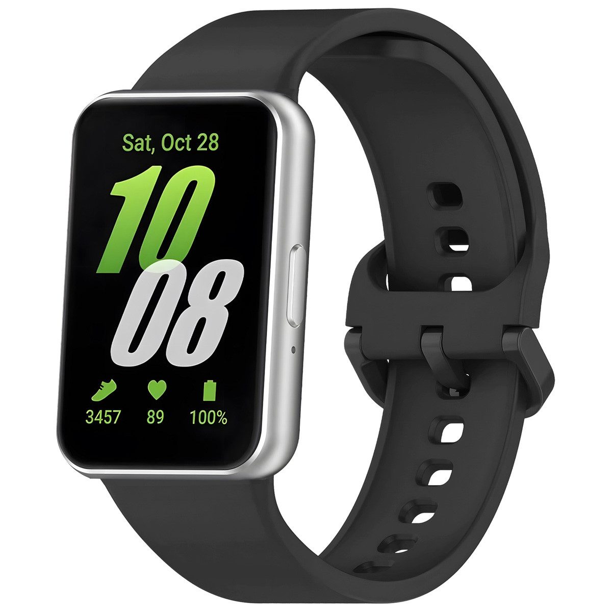 imoshion Smartwatch-Armband imoshion Silikonband für das Samsung Galaxy Fit 3 - Schwarz