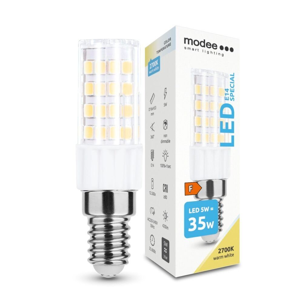 Leuchte klein Smart LED LED-Leuchtmittel Lighting E14 Leuchtmittel Minilampe Birne, Modee Gewinde 5w Warmweiß, Mini Edison