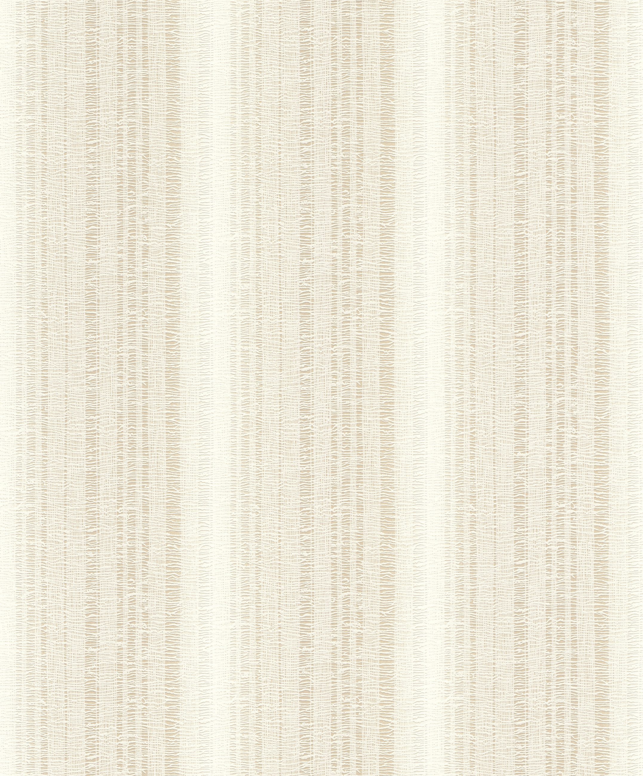 Rasch Vliestapete Grafisches Muster - Vliestapete Beige Braun, Streifen, (1 Rolle, 1 St., 10,05 m x 0,53 m), gute Lichtbeständigkeit, feucht abwischbar, restlos abziehbar
