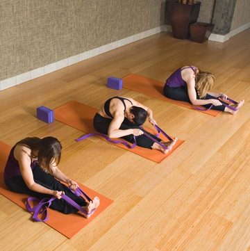 #DoYourYoga Yogagurt Amita, mit stabilem Ring-Verschluss für maximale Flexibilität bei Übungen