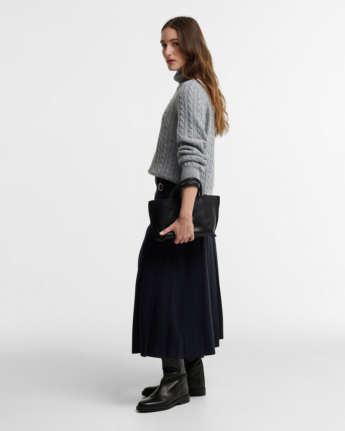 Barbour Strickpullover Rollkragenpullover Ambleside Cable Knitted Jumper