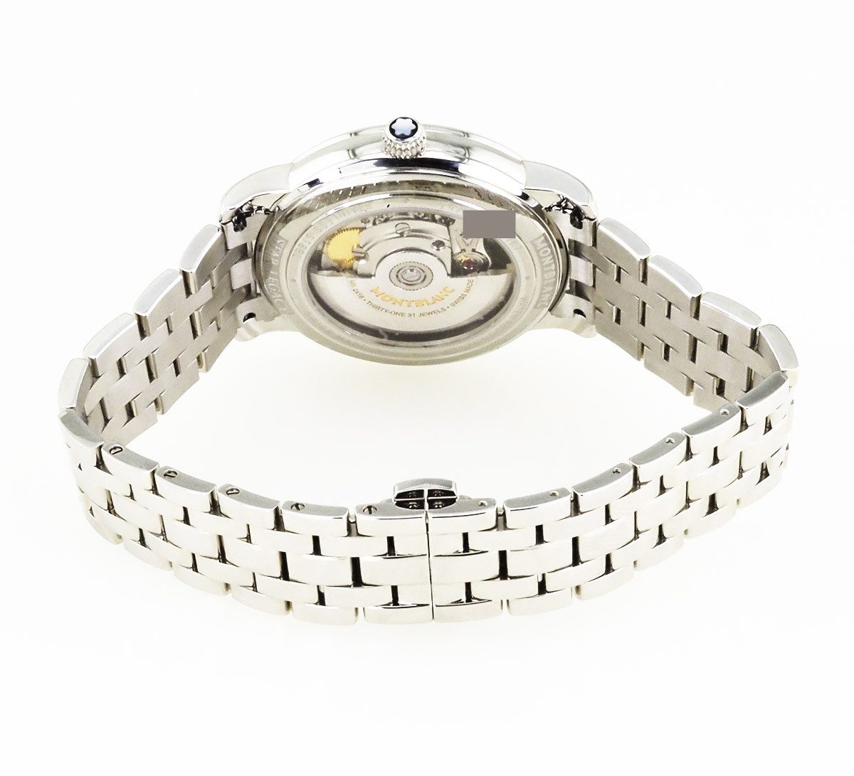 MONTBLANC Automatikuhr Damen Uhr MB118511 / 7472 Star Legacy 36 mm Ø Star Legacy, dezentrale Sekunde mit Diamanten besetzt
