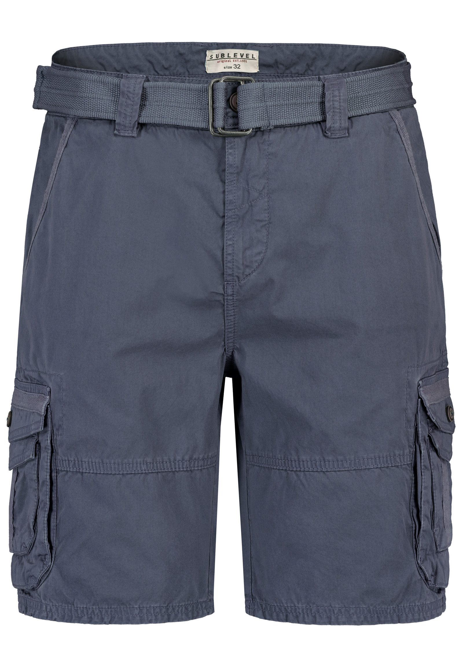 SUBLEVEL Cargoshorts Herren Cargo Shorts kurze Hose Bermuda Knielang Short günstig online kaufen