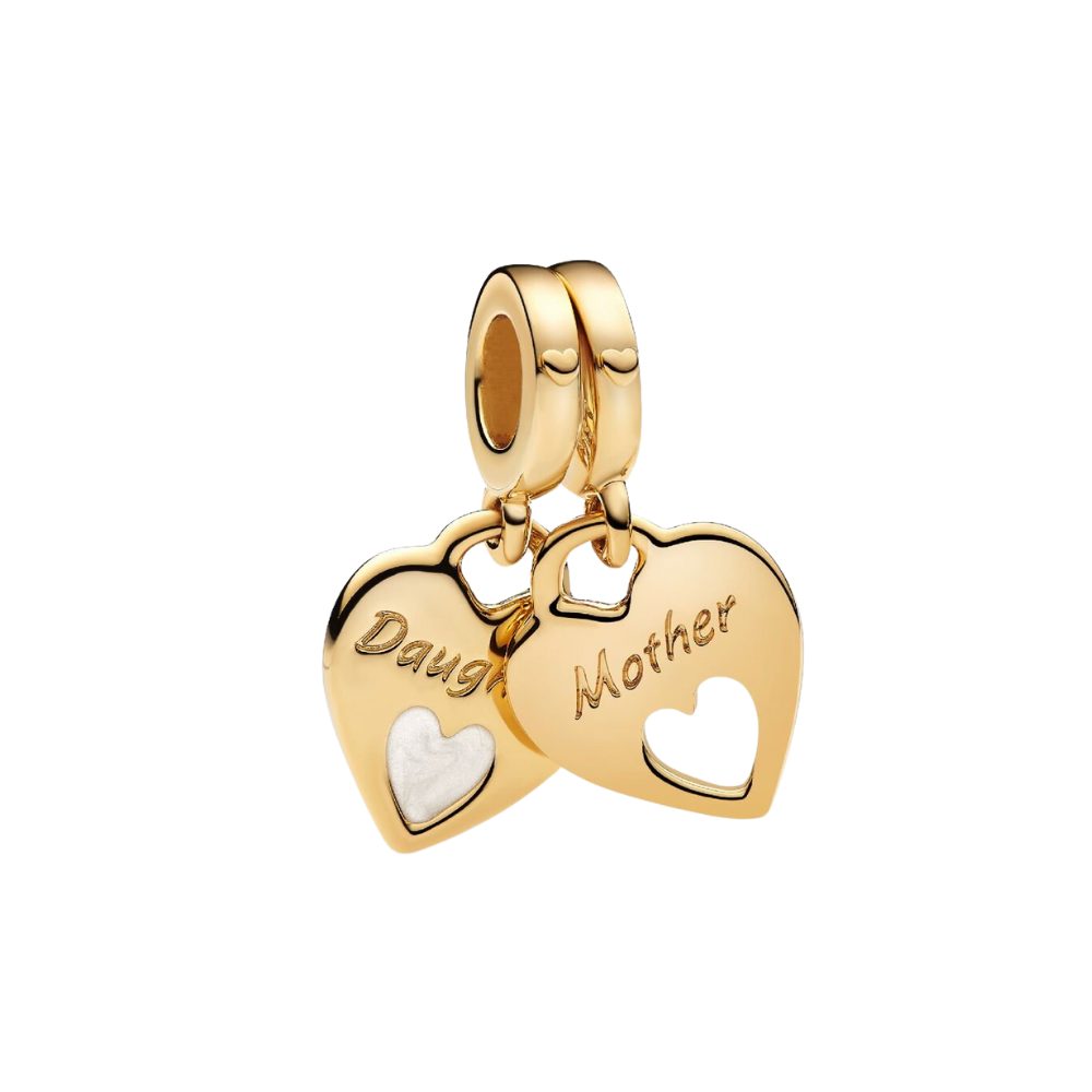 Pandora Charm-Einhänger 769187C01, Pandora Moments, Charm, Teilbar, Mutter, Tochter