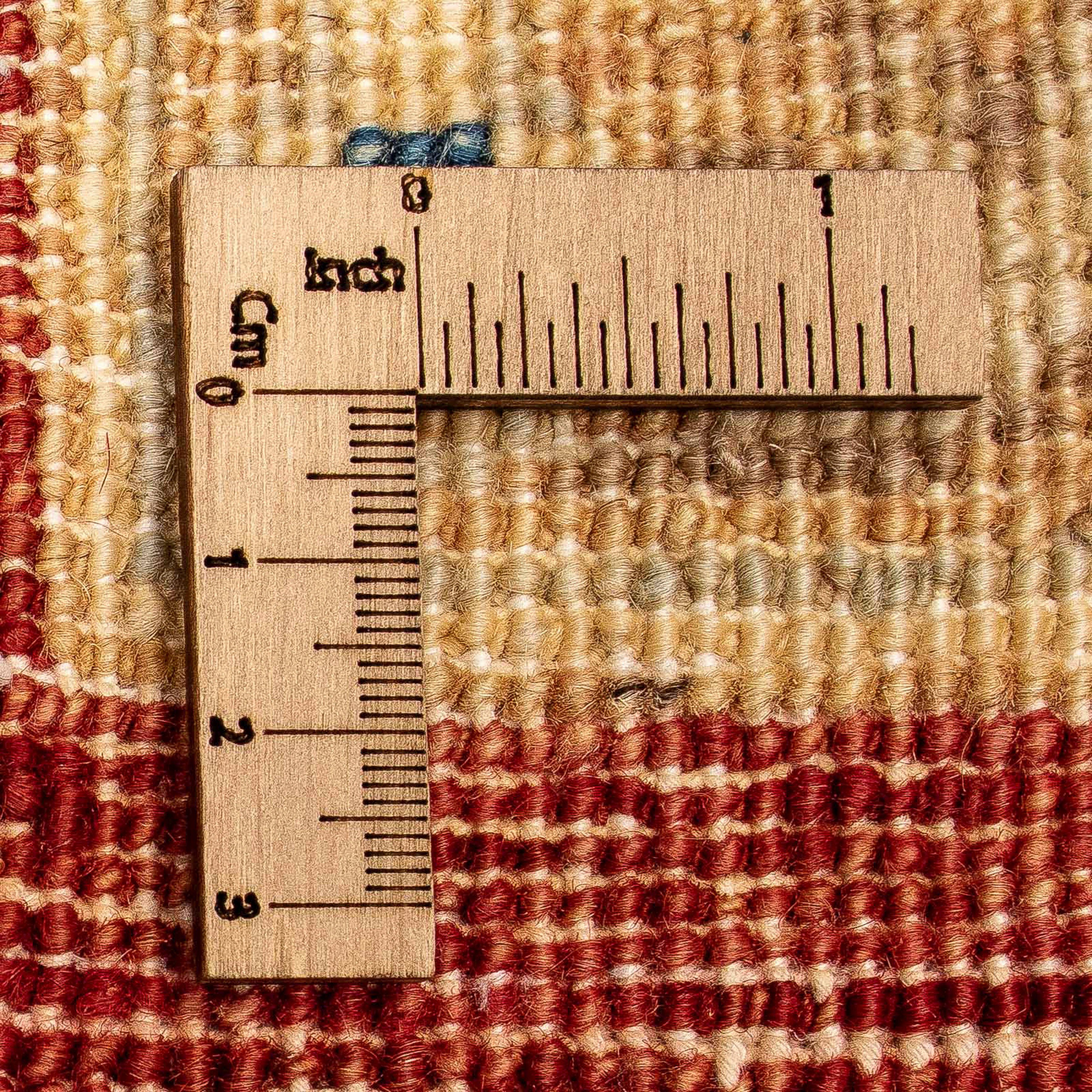 Orientteppich Ziegler morgenland, - Zertifikat cm mit 295 Handgeknüpft, 390 6 x - Wohnzimmer, rechteckig, mm, Höhe: dunkelrot, Einzelstück