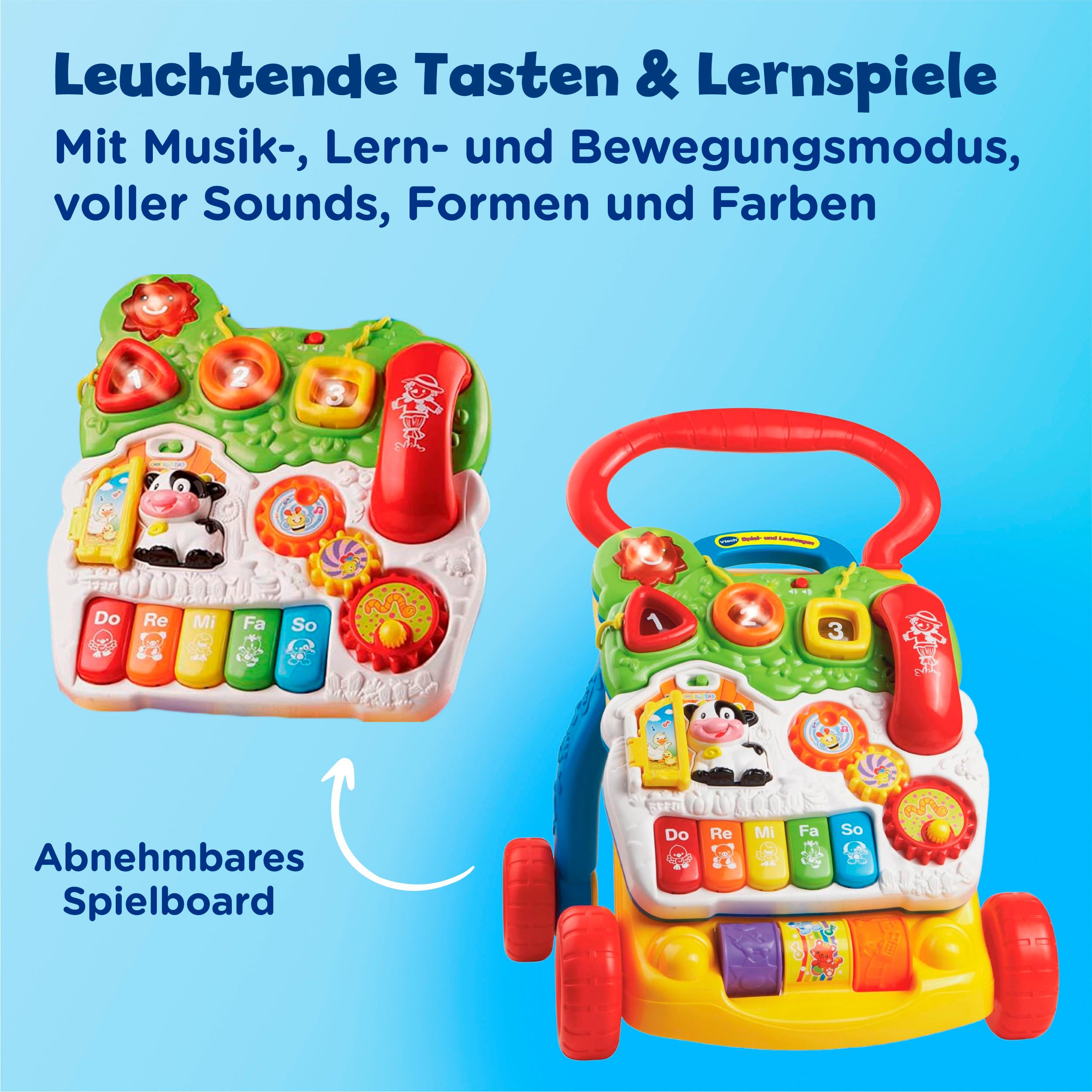 Vtech® Lauflernwagen VTechBaby, Spiel-und Laufwagen - Special Edition, mit 11 Kindermelodien