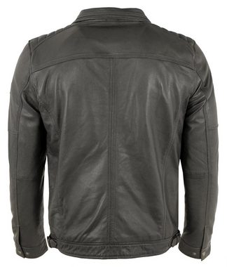 Otto Kern Lederjacke OK-102 Echtleder Herren Lederjacke Lammnappa anthra