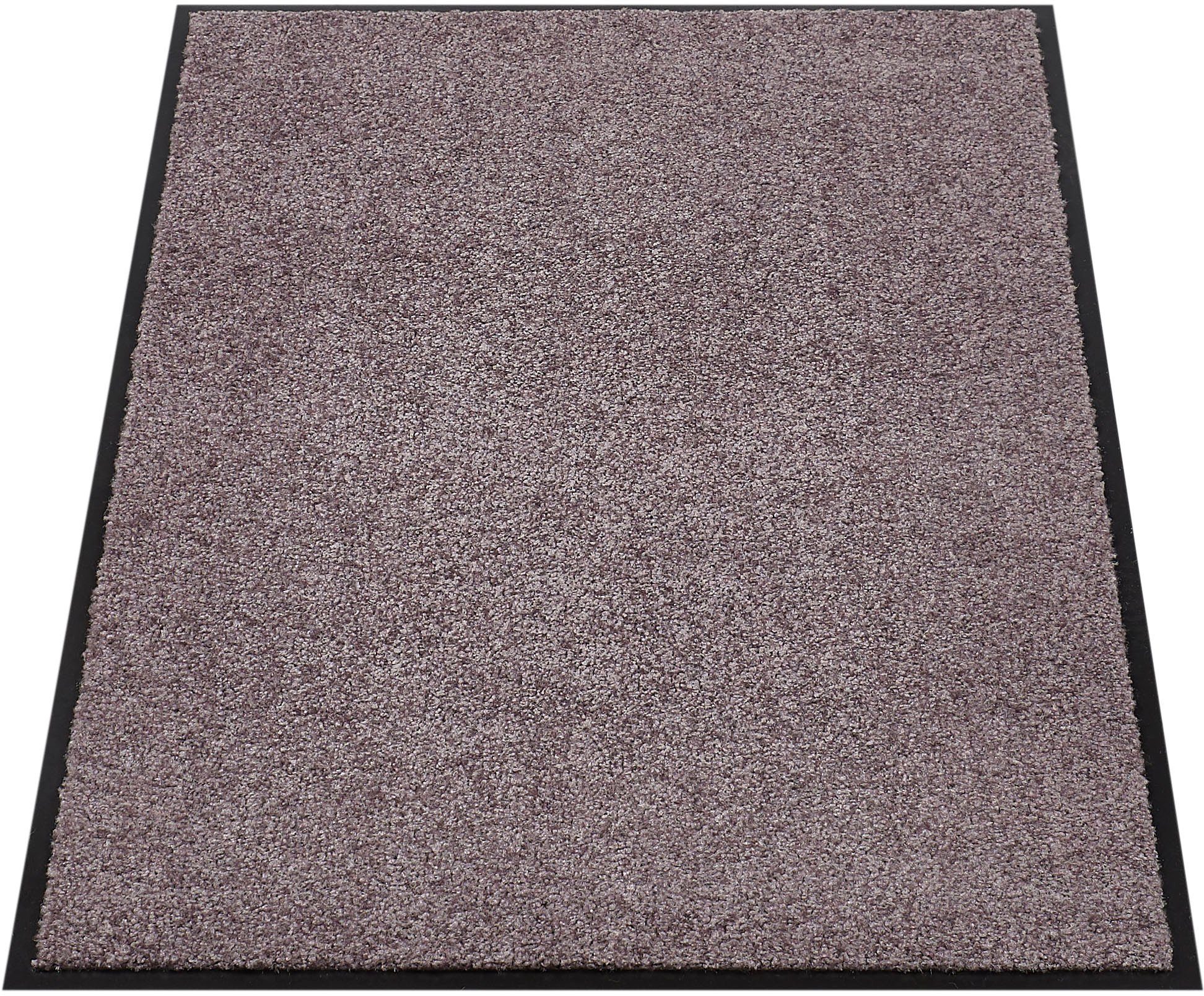 Schmutzfangmatte Matte Fußmatte 6 Farben waschbar 30° ohne Rand ca 40 x 60 cm 