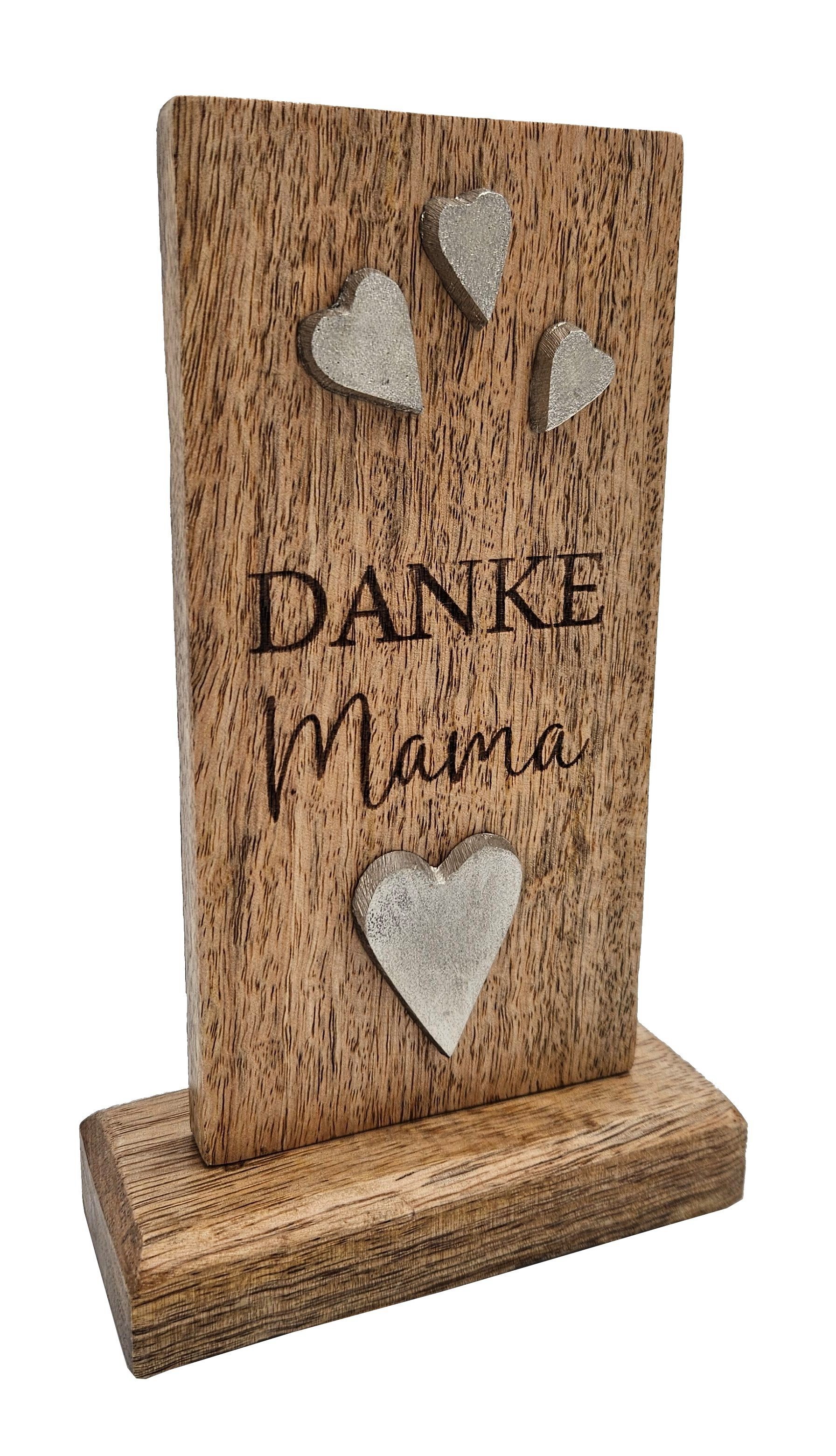 cm Geschenk Holzschild Höhe Deko-Schriftzug (1 MAMA 20 Holztafel St) Meinposten Mutter