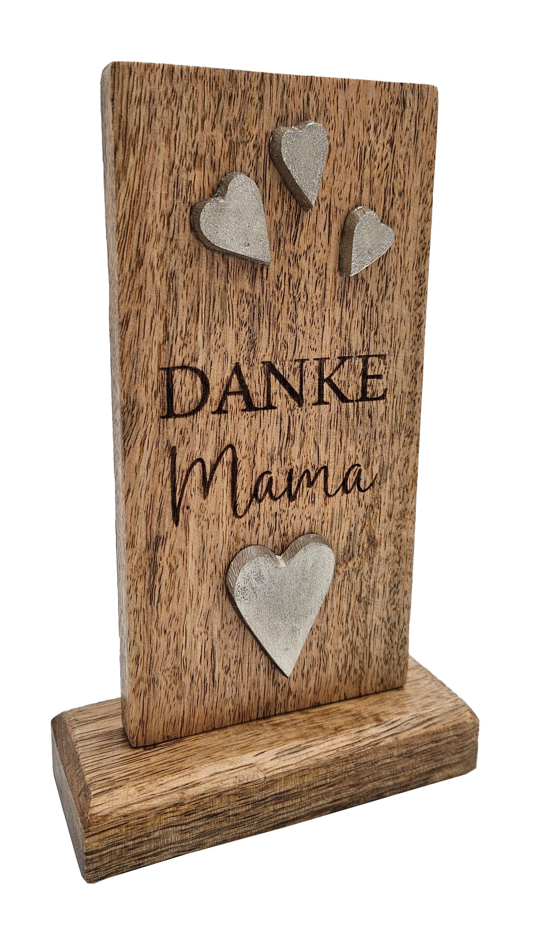 Meinposten Deko-Schriftzug Holzschild MAMA Holztafel Geschenk Mutter Höhe 2 günstig online kaufen