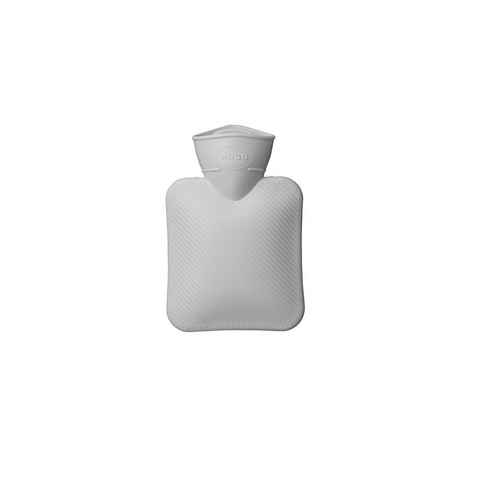 Hugo Frosch Wärmflasche - Mini-Wärmflasche 0,2 l weiß, Made in Germany