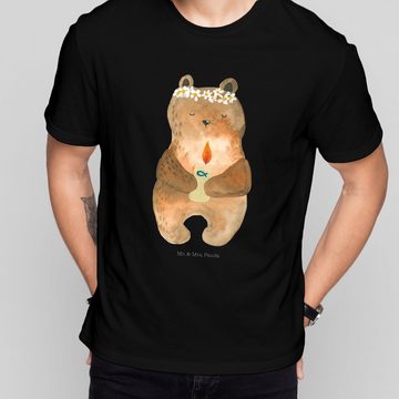 Mr. & Mrs. Panda T-Shirt Kommunion-Bär - Schwarz - Geschenk, T-Shirt mit Spruch, Lustiges T-Sh (1-tlg)