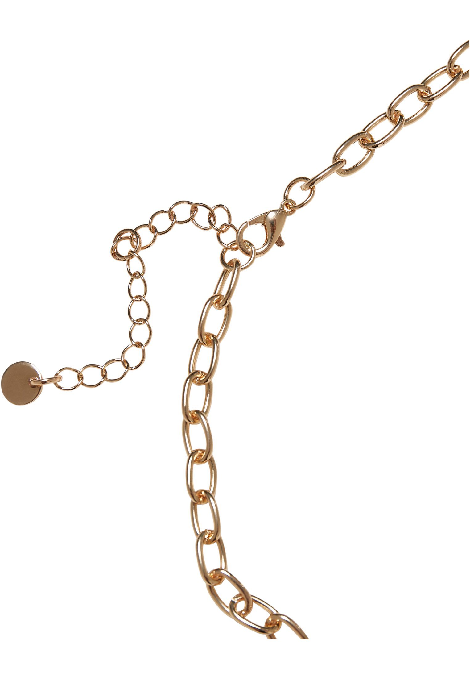 URBAN CLASSICS Accessoires Saturn Necklace Basic Edelstahlkette