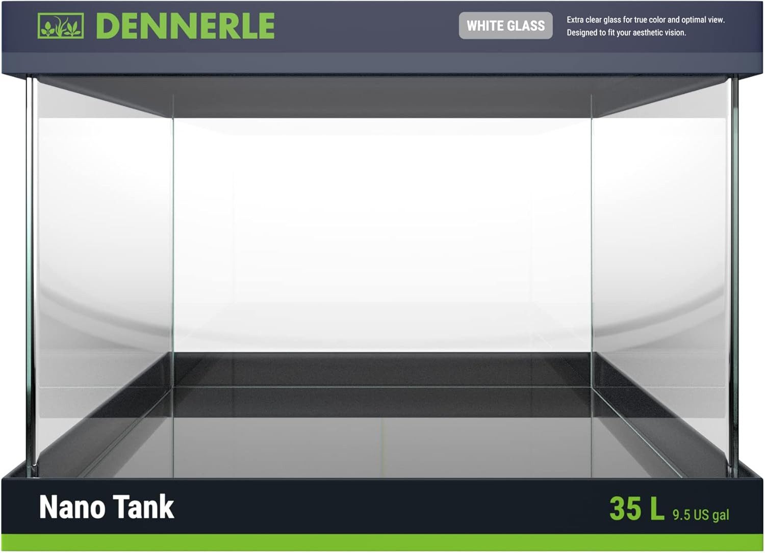 Aquarium Dennerle 3929 Nano ScapersTank Weißglasbecken 35 L