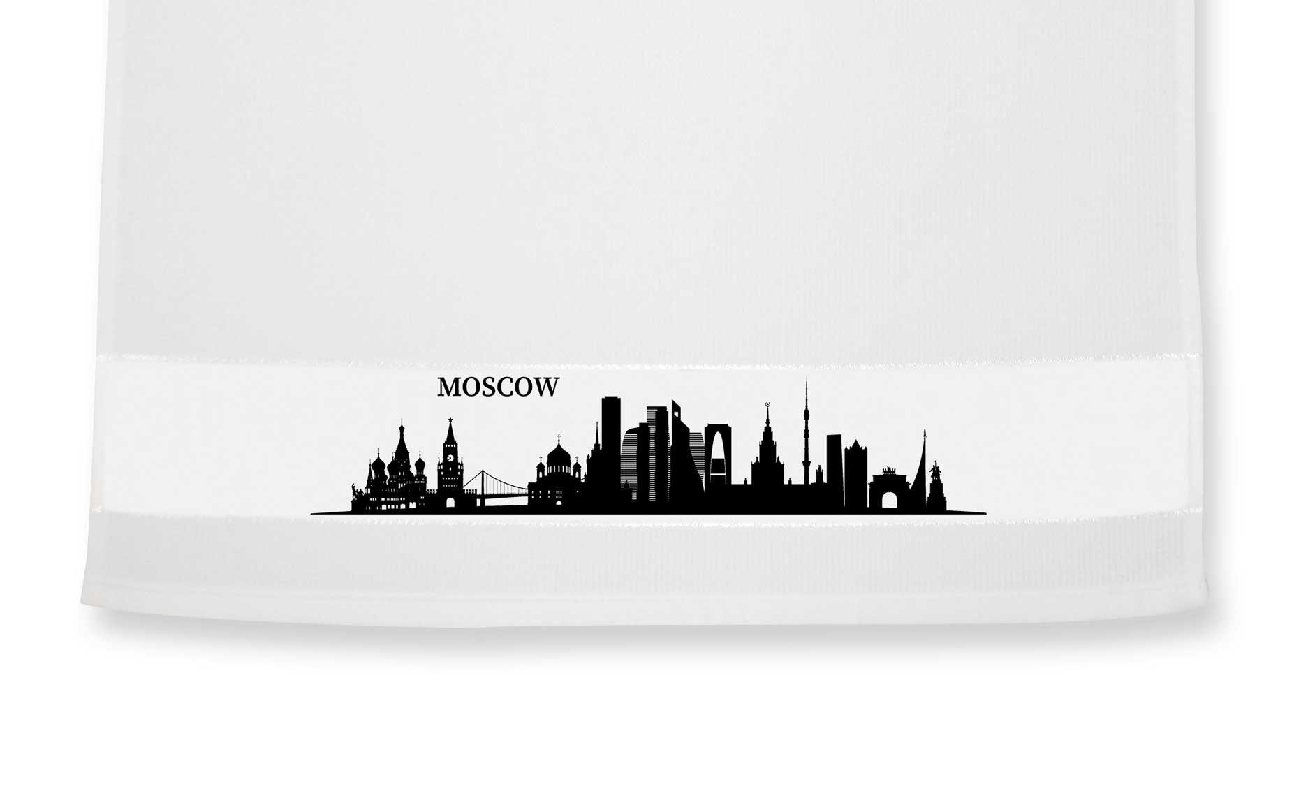 die Stadtmeister Geschirrtuch Skyline Moskau / Moscow