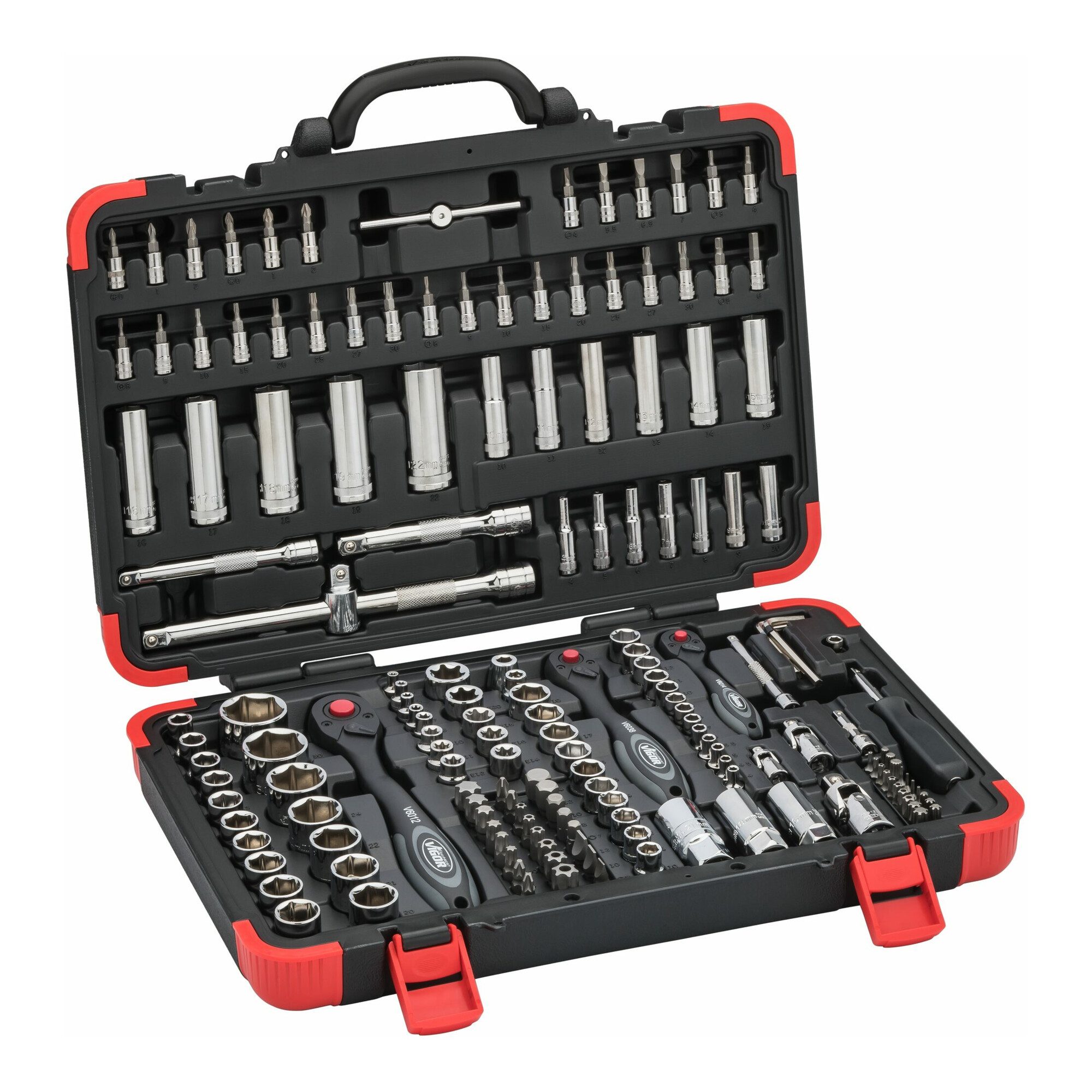 VIGOR Steckschlüssel VIGOR Innenvierkant Antrieb 6,3 = 1/4 Zoll Innenvierkant Antrieb 10 =
