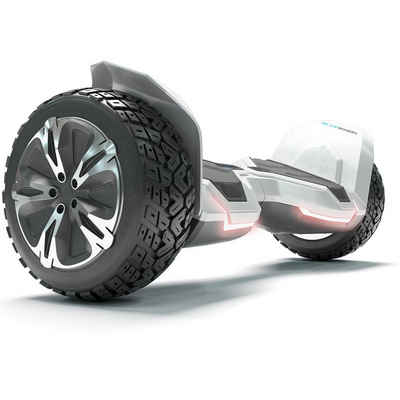 Bluewheel Electromobility Skateboard HX510 (Kinder Sicherheitsmodus & App - Bluetooth), 8.5" Premium Offroad Hoverboard Bluewheel HX510 SUV