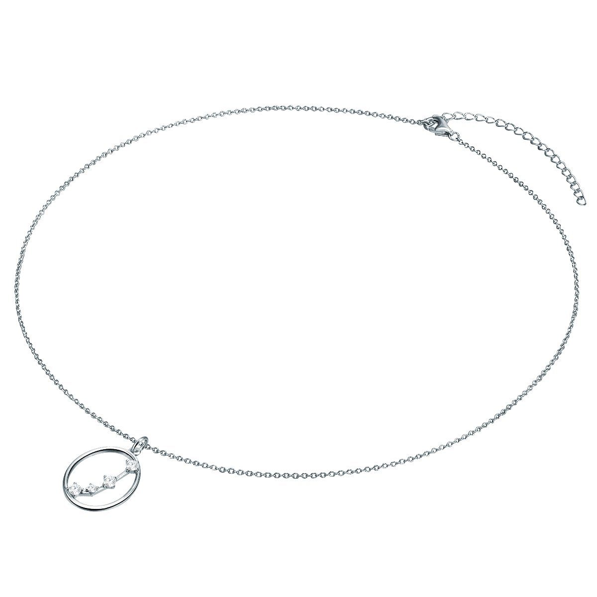 Trilani Collier silber, silber Sterling aus