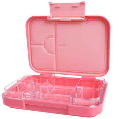 PRECORN Lunchbox Snackbox Box mit variablen Fächern Brotdose Kinder mit Fächern