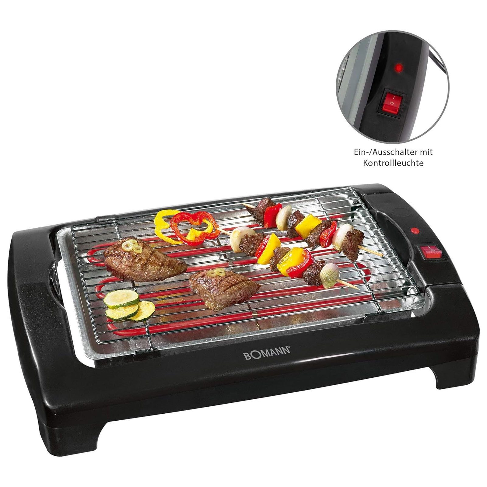 BOMANN Tischgrill BQ 1240 CB