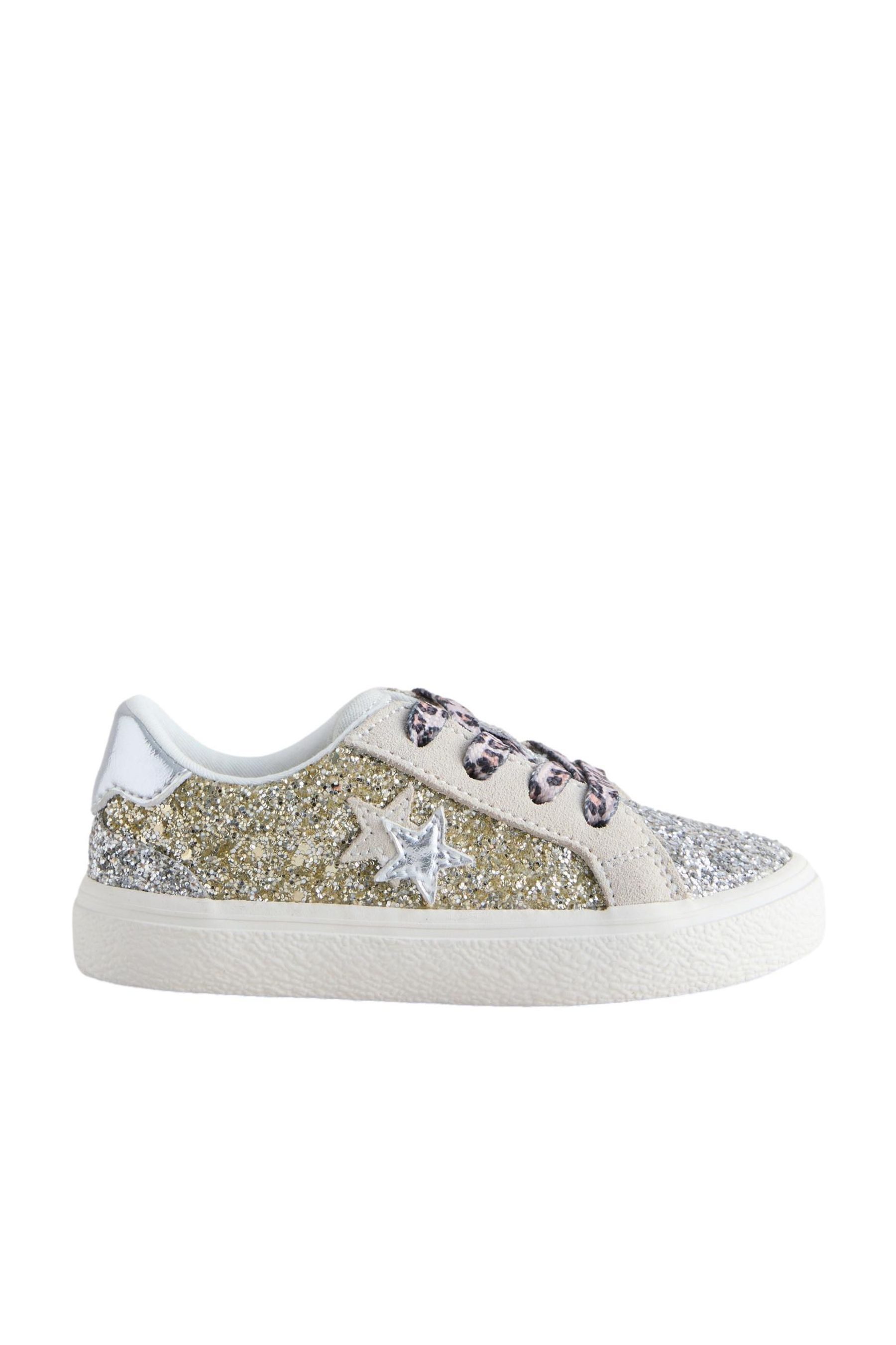 Next Schnürsneaker mit Glitzersternen Sneaker (1-tlg)