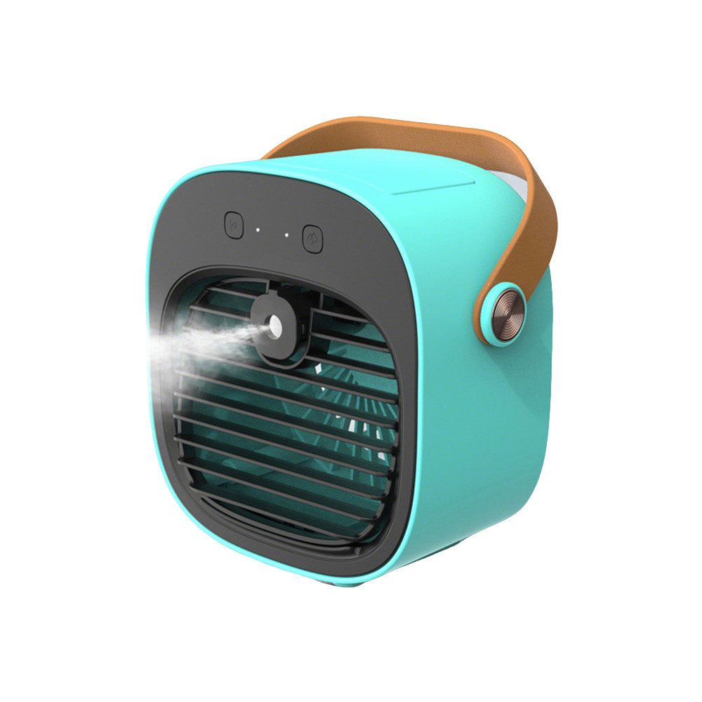 nsihing Tischventilator Geräuscharmer Desktop-Lüfter,Tragbares Klimagerät, Wiederaufladbare Mini-Klimaanlage 5200 mAh, 3 Stufen,6–8 Std Laufzeit