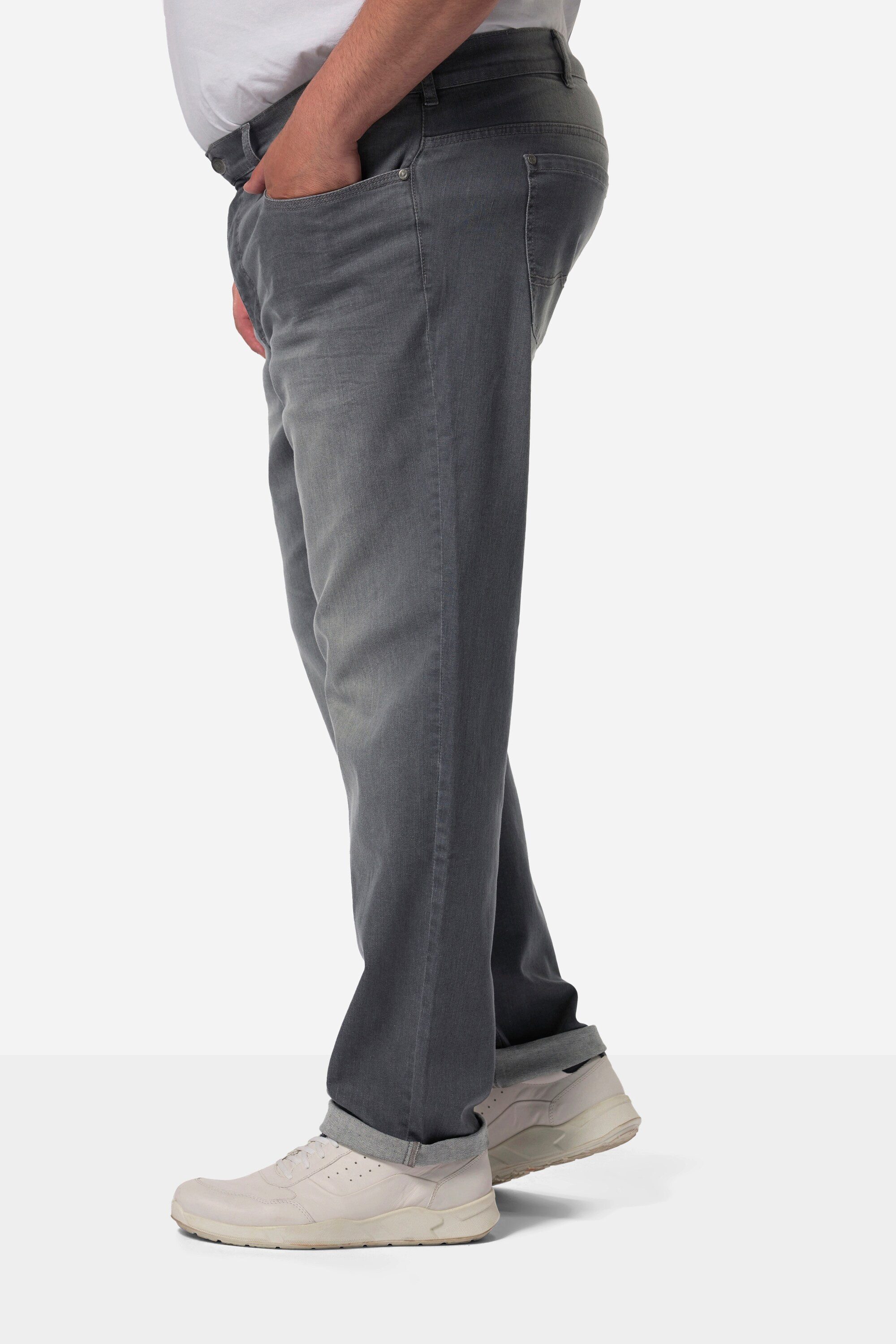 Men Plus 5-Pocket-Jeans Jeans Bauchfit Straight Fit