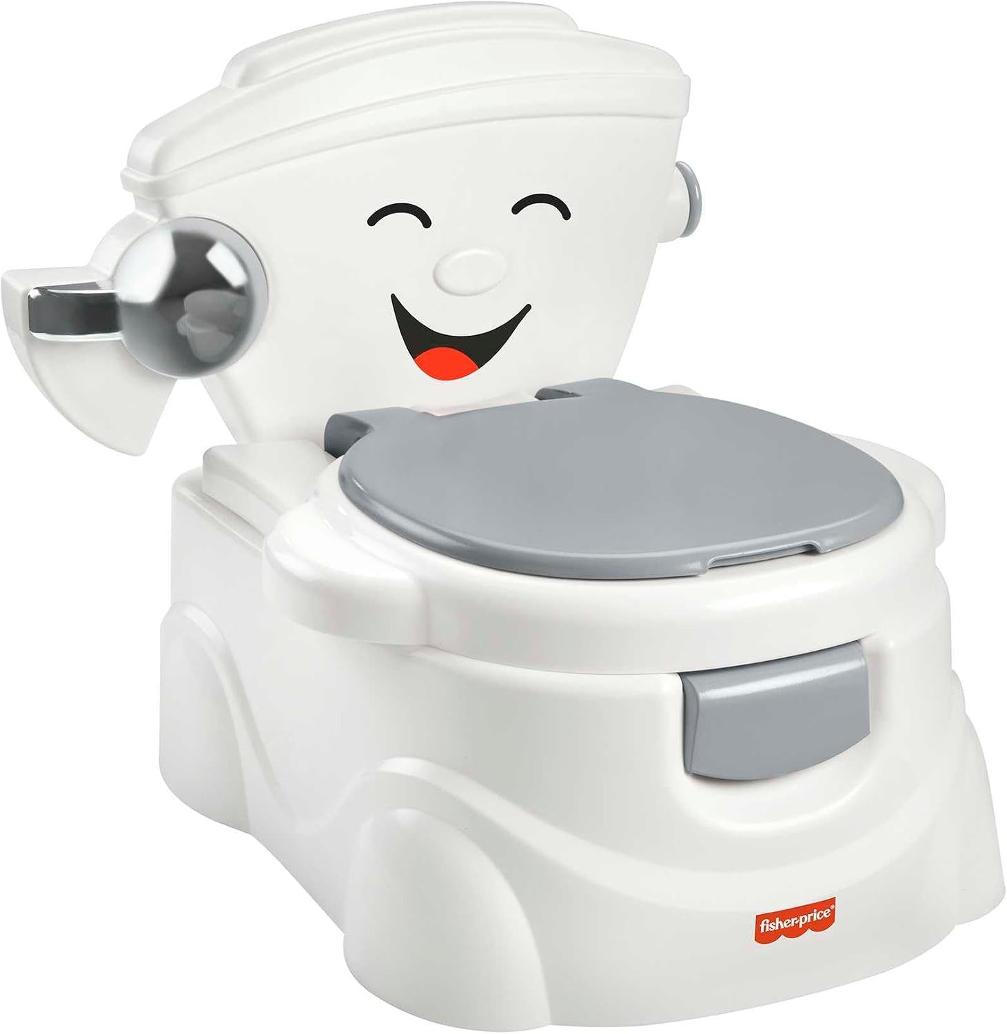 Fisher-Price® Töpfchen Meine erste Toilette HJC38, Musikfunktion, abnehmbarer Toilettenbrillenaufsatz