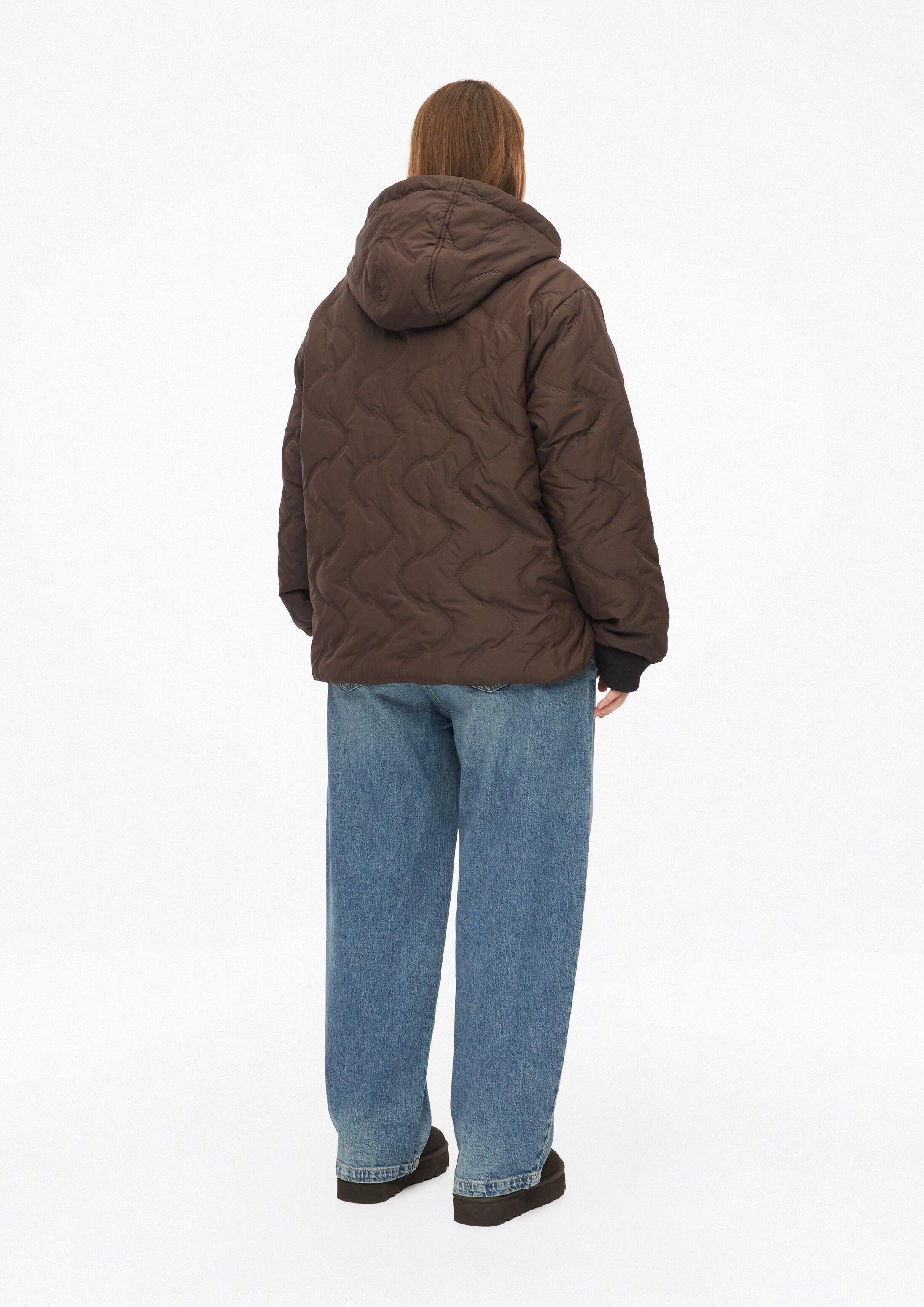 QS Funktionsjacke Outdoor-Jacke Wattierte Jacke mit geprägtem Muster – Bild 3 von 5