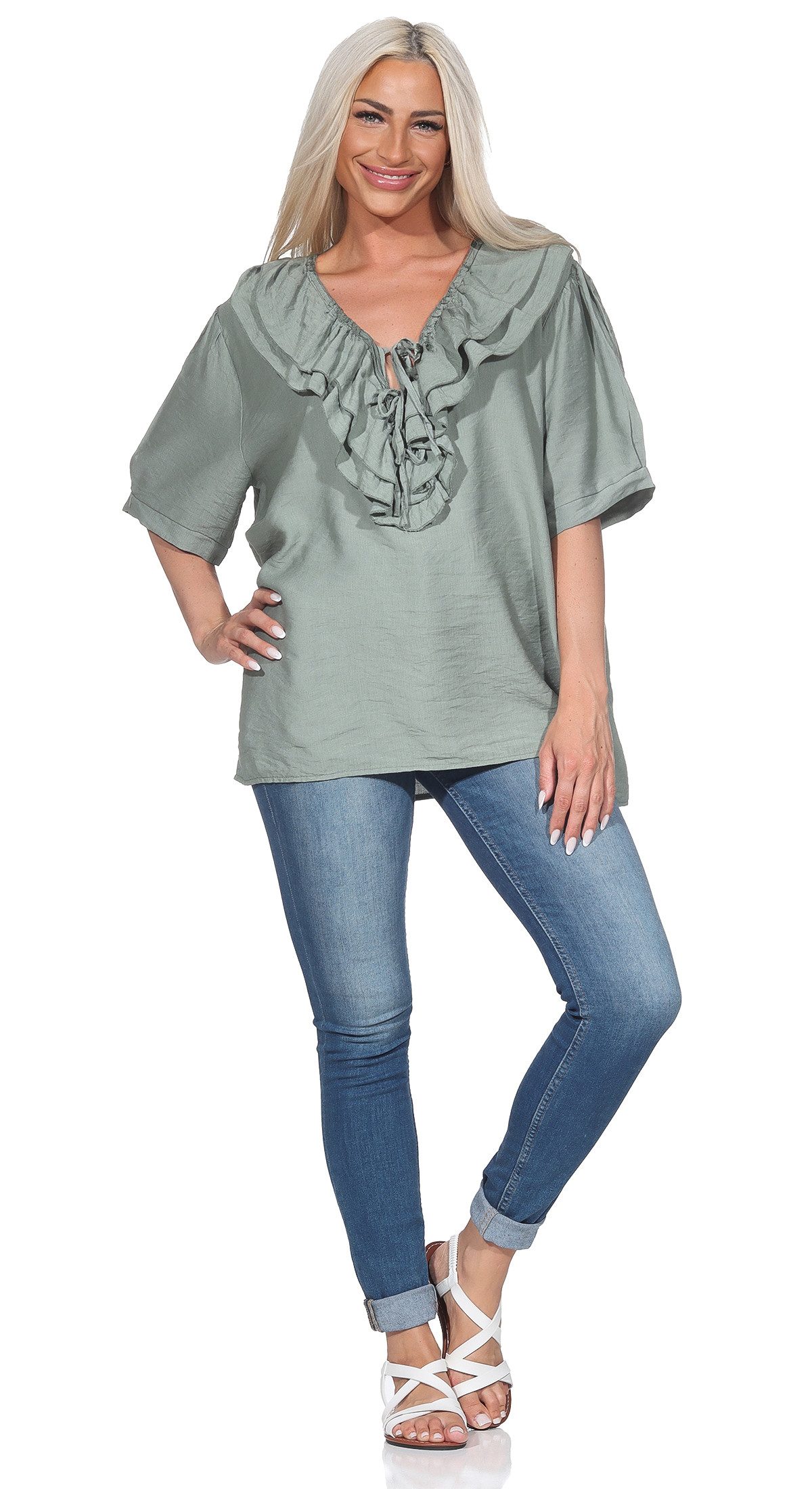 OriginalYou Blusenshirt Damen T-Shirt Sommer Tunika günstig online kaufen