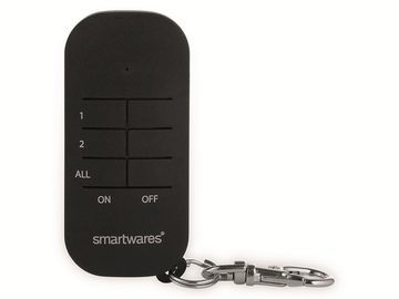 smartwares Funksteckdose SMARTWARES Funksteckdosen-Set SH4-99654
