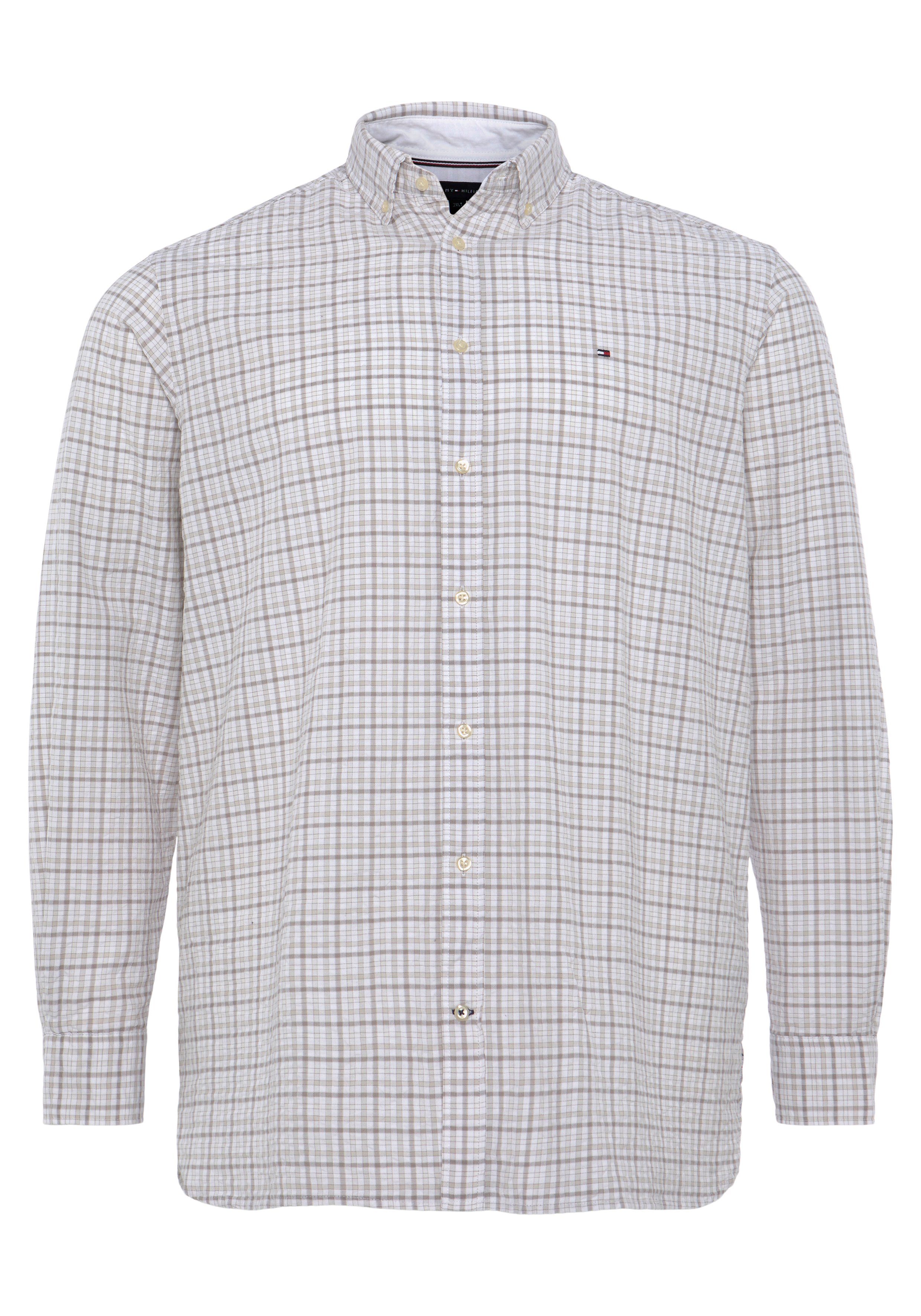 Tommy & Karohemd Big Tall Hilfiger Multi Gingham LA-Hemd