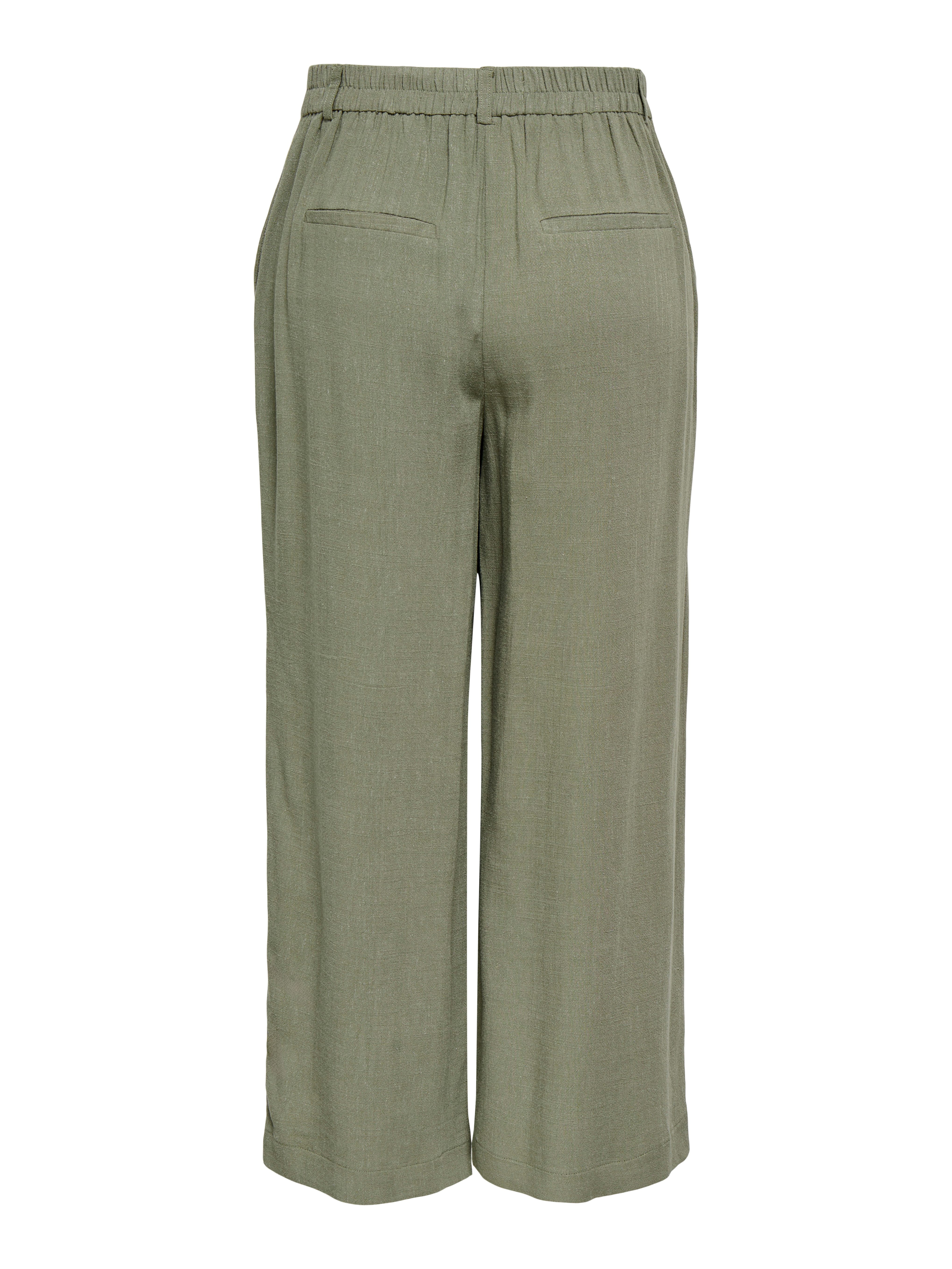 ONLY Culotte ONLSIESTA HW LIN BL CLEAN CULOT PNT NOOS mit Leinen günstig online kaufen