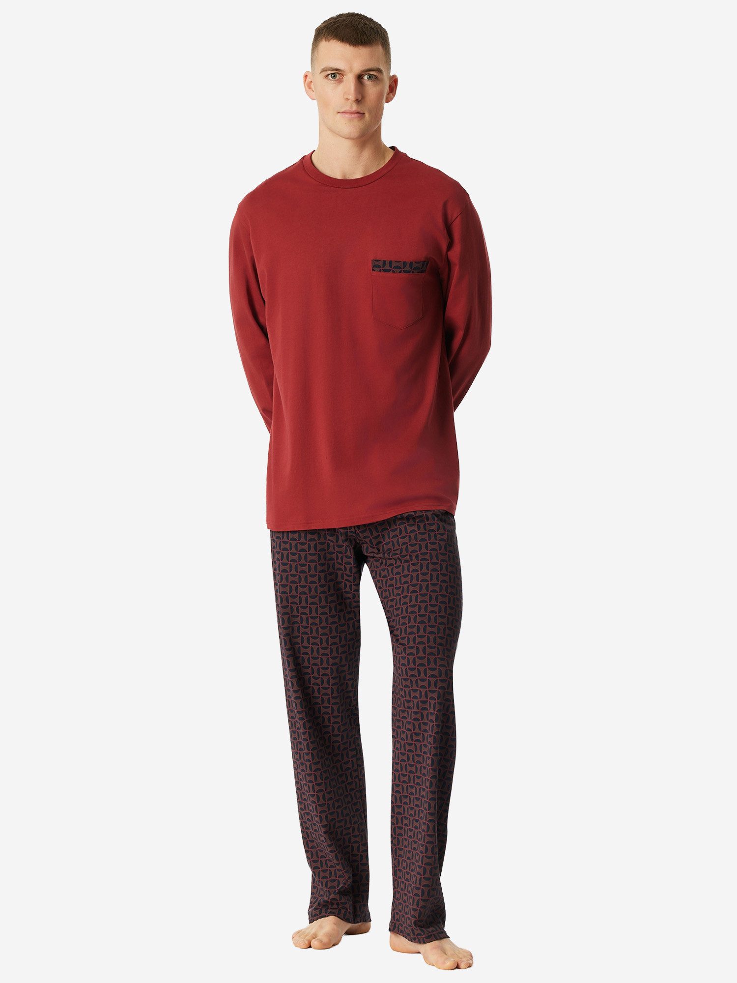 Schiesser Pyjama Comfort Nightwear (2 tlg) günstig online kaufen