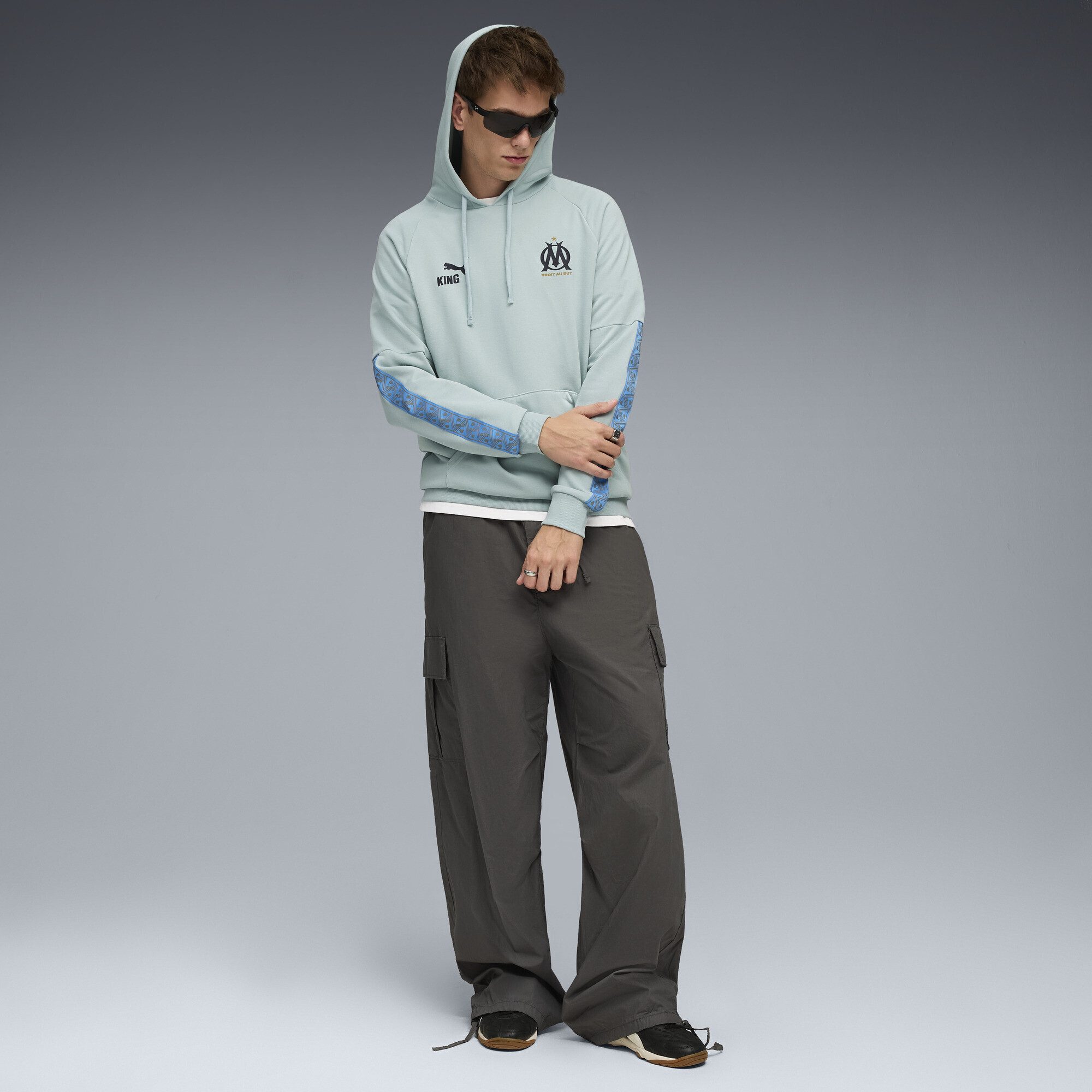 PUMA Hoodie Olympique de Marseille KING Hoodie Herren