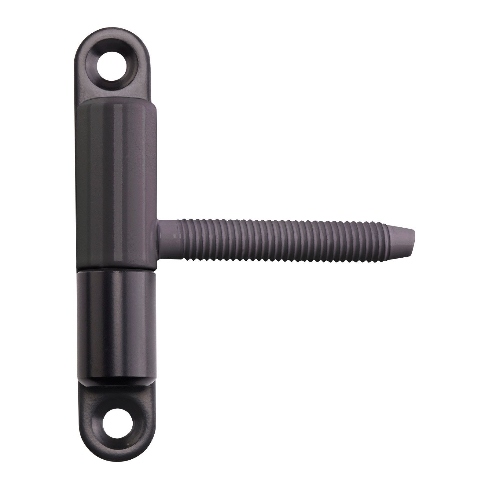 SO-TECH® Türbeschlag Renovierband Türband Aufschraubband 15 x 83 mm Scharnier Stahl (1 St), für Innentüren zum Auf- & Einschrauben, schwarz, 1 Stück