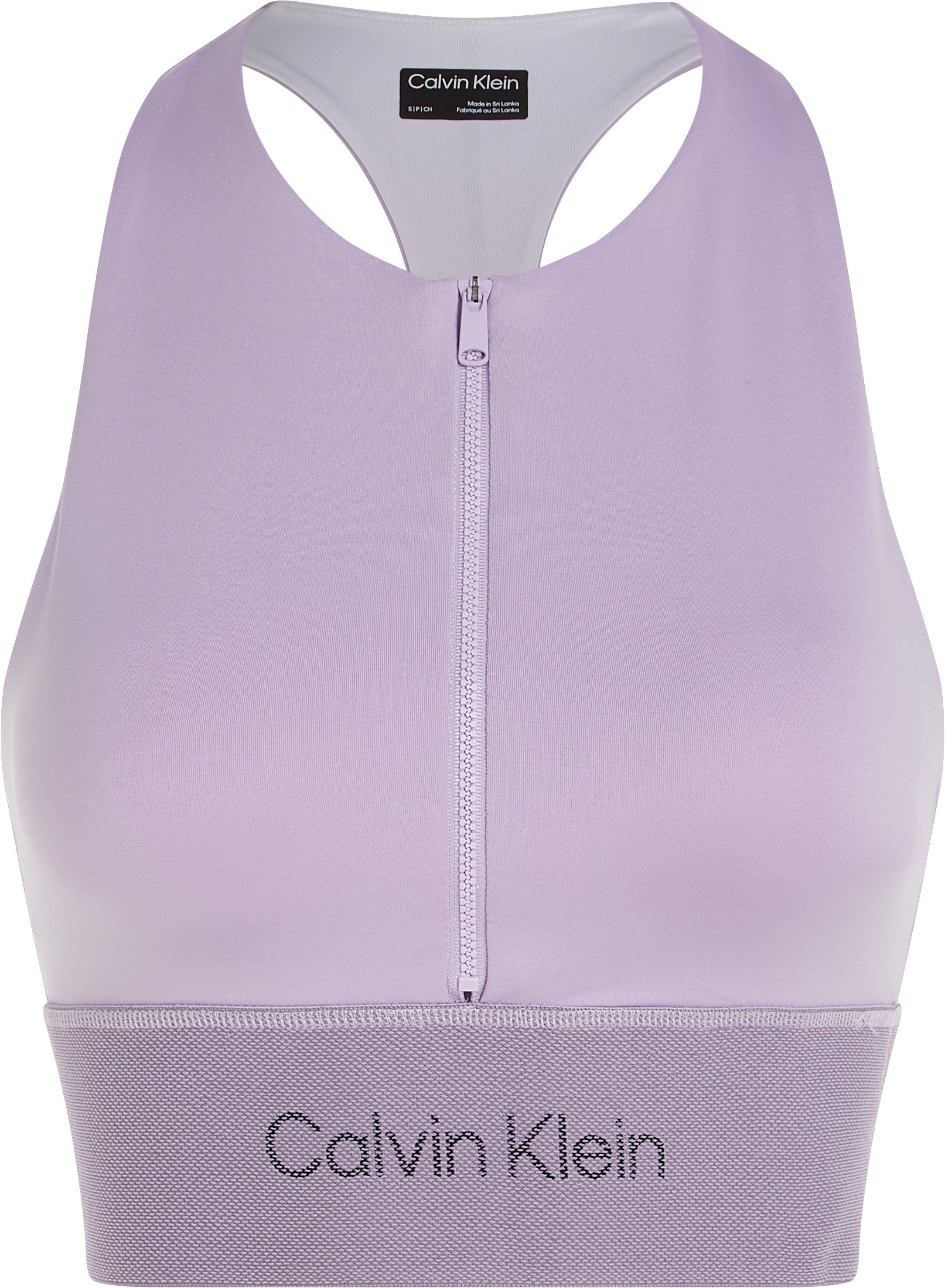 Calvin Klein Sport Sport-Bustier WO Support - Sports Medium flieder Bra